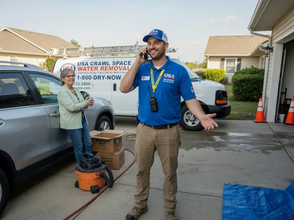 Crawl Space Water Removal Glenford, OH FAQs